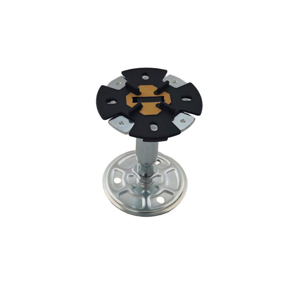 Pedestal-in-raised-access-floor